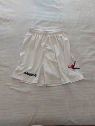 Short sportivi Legea per bambini bianchi