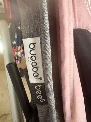 Carrito Bugaboo Bee Rosa y Gris