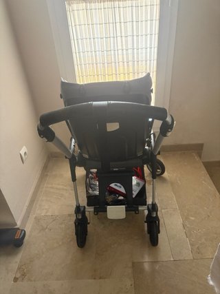 Carrito Bugaboo Bee Rosa y Gris