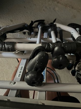 Portabicicletas para bola de remolque