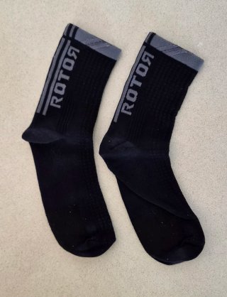 Calcetines Ciclismo Rotor Negros
