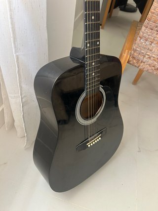 Guitarra Acústica Negra Squier