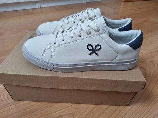 Zapatillas Silbon Hombre Azul Marino y Blanco