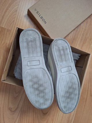 Zapatillas Silbon Hombre Azul Marino y Blanco