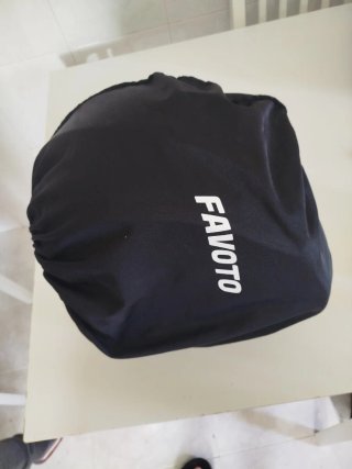 Casco Favoto Negro Mate