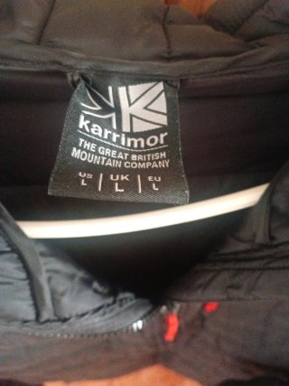 Chaqueta Karrimor Negra Talla L