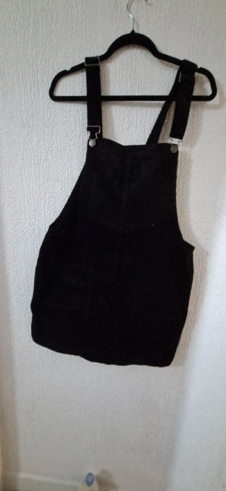 Vestido fiesta lentejuelas oro/negro negociableC/u