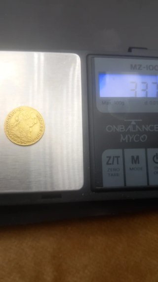 Moneda de Oro 1787