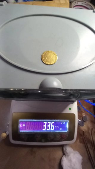 Moneda de Oro 1787