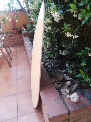 Tabla de surf/skimboard diseño rayas
