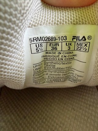 Lote 3 pares zapatillas Adidas y Fila T36