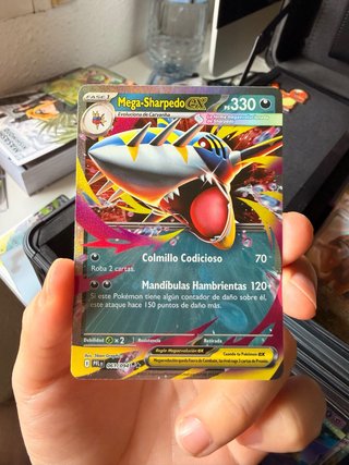 Carta Pokémon Mega-Sharpedo EX 061/094