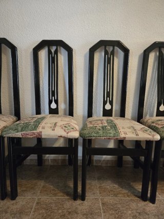 Mesa de comedor y 6 sillas