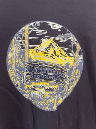 Camiseta Columbia Manga Larga Talla L