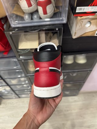 Jordan 1 Mid Black Toe Original