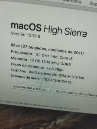 iMac 27  con 2 discos