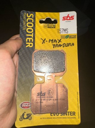 Pastillas Freno SBS Scooter X-Max Trasera