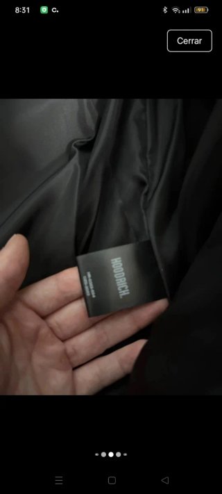 Chaleco Hoodrich Negro