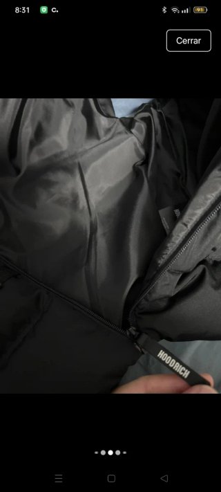 Chaleco Hoodrich Negro