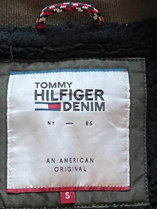 Tommy Hilfiger Parka Acolchada Verde Militar