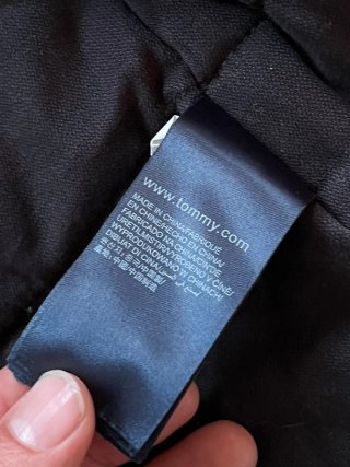 Tommy Hilfiger Parka Acolchada Verde Militar