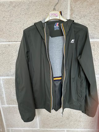 K-Way Giacca Verde Taglia M