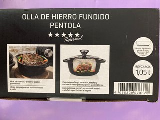 Olla Hierro Fundido 1,05L