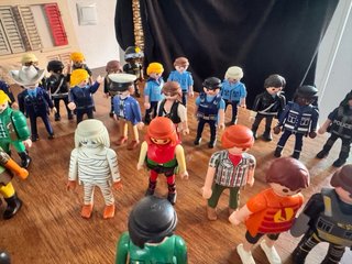 Playmobil figuras y casas