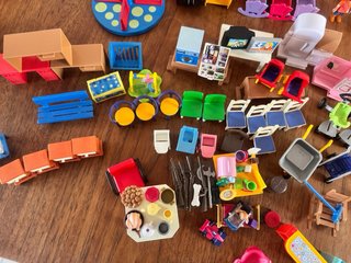 Playmobil figuras y casas