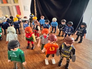 Playmobil figuras y casas