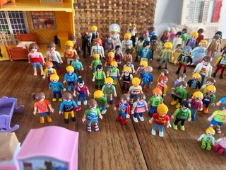 Playmobil figuras y casas