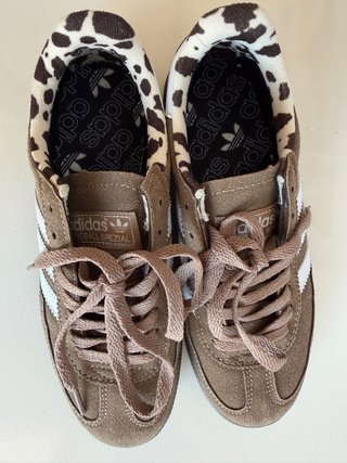 Adidas Spezial Marrones Animal Print