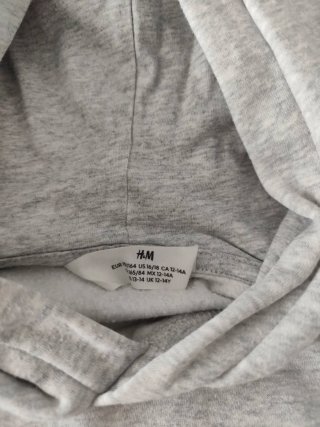 Sudadera Gris New York Talla 12-14
