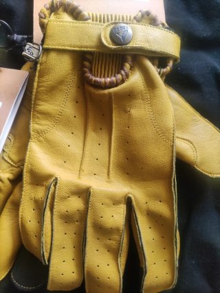 Guantes Second Skin Hombre Amarillo XL