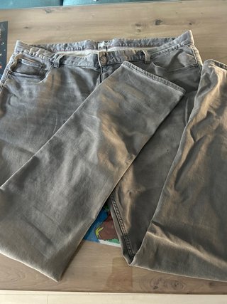 Pantalón gris elástico Talla 56