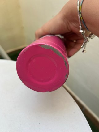 Termo infantil OLMITOS rosa con oso