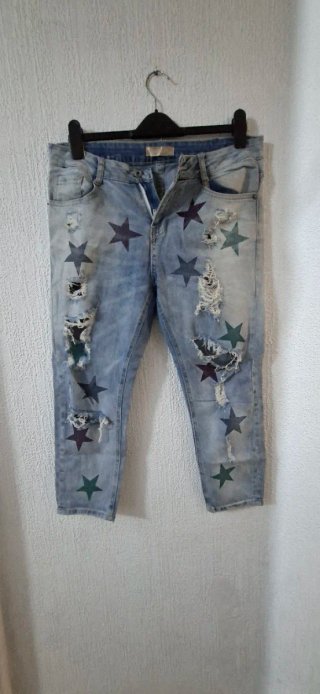Pantalones de cuero negros