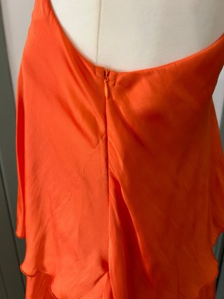 Vestido Naranja Tirantes