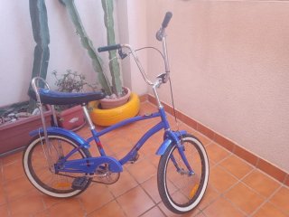 Bicicleta Azul Retro Le Grand Kevin