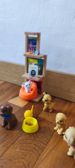Barbie veterinaria con accesorios