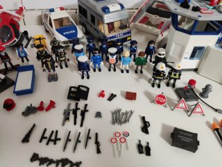 Playmobil Comisaría, cárcel y vehículos Policía