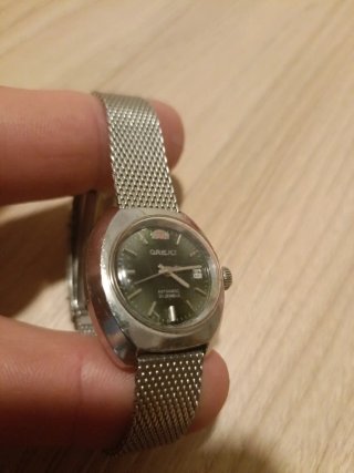Reloj Orient Automático 21 Jewels Verde