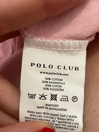 Pack 3 Camisetas Polo Club Mujer Talla S