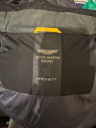 Hackett Aston Martin Racing Car Coat 3XL