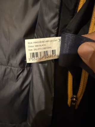 Hackett Aston Martin Racing Car Coat 3XL