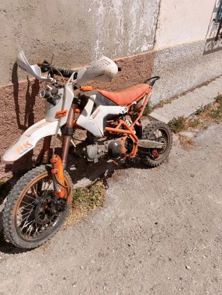 Pitbike YCF 140yx Naranja/Blanca