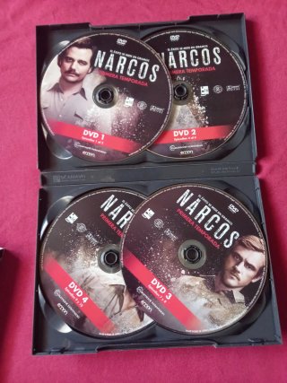 Narcos Temporada 1 DVD Netflix