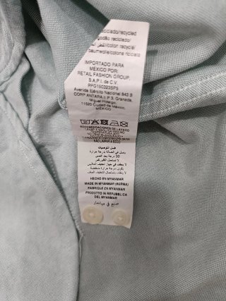 Camisa El Ganso Talla 36 Azul claro