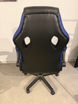 Sillón Gamer RACING Negro y Azul