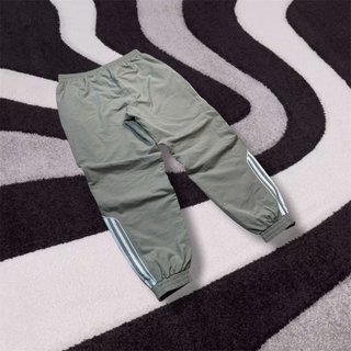 Adidas Vintage 90s Nylon Track Pants Retro Grey
